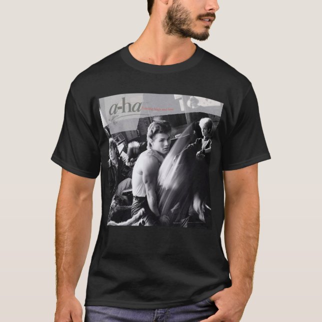 A-ha - Hunting High and Low album 1985 T-Shirt (Front)