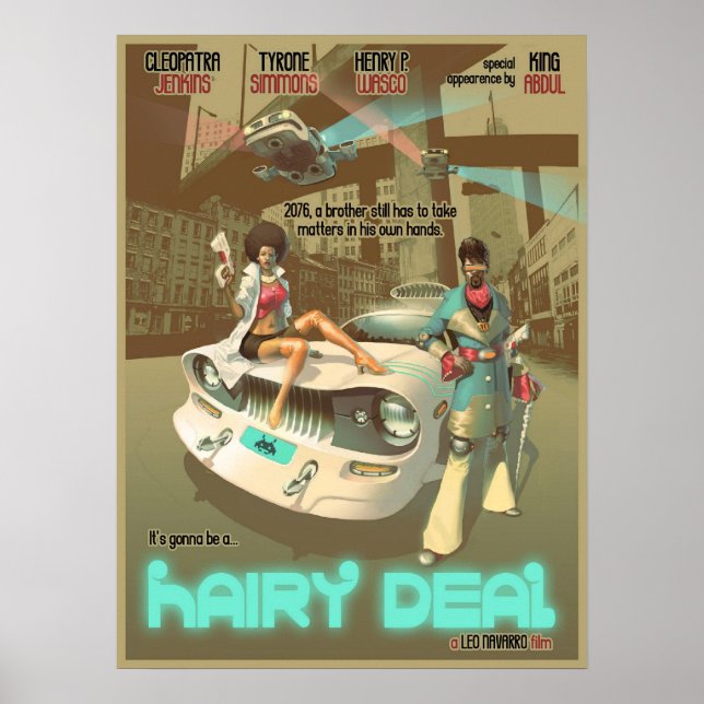 A Hairy Deal Poster (Front)