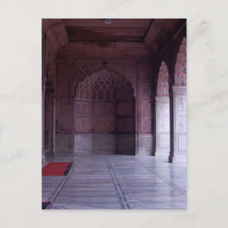 A hall inside the Jama Masjid Postcard