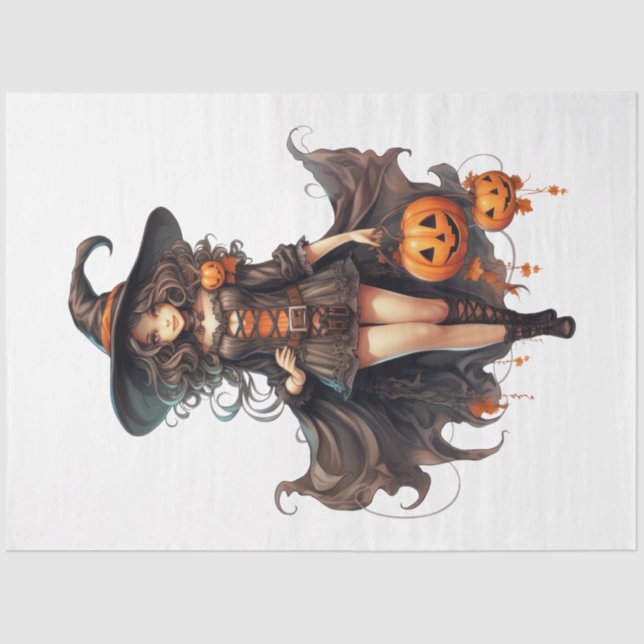 A Halloween Costume Design Collection 6 Tissue Paper (Front)
