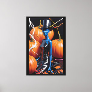 A Halloween Dream - Ken Gauge Art Canvas Print