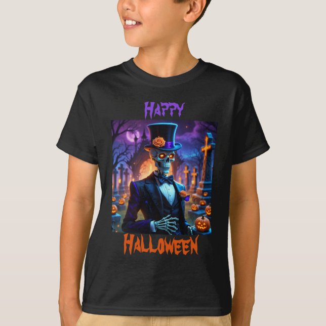 A Halloween Groom T-Shirt (Front)