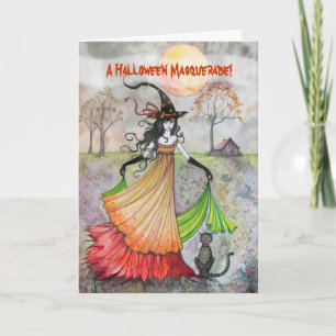 A Halloween Masquerade! Custom Invites