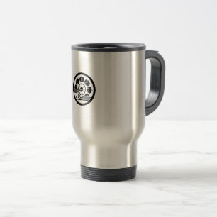 A Hammer-Wheel With Water Travel Mug