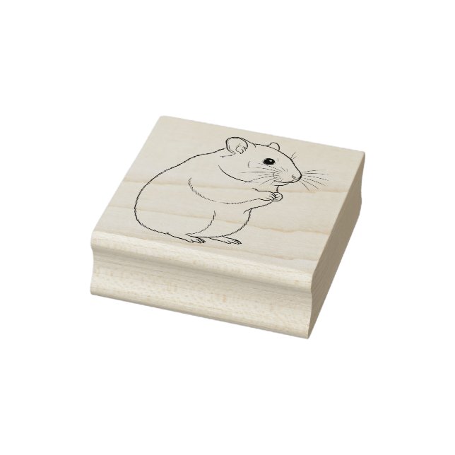 A Hamster Rubber Stamp (Stamp)