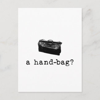 A Handbag? Postcard