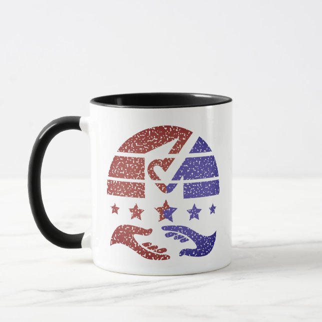 A Handshake for Change Mug (Left)