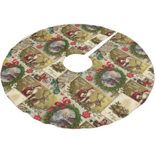 A Happy Christmas Tide Brushed Polyester Tree Skirt