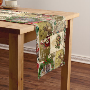 A Happy Christmas Tide Short Table Runner