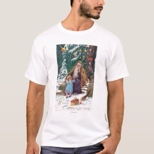 A Happy Christmas Time Father Christmas with T-Shirt