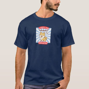 A Happy Dog Shiba cute dog T-Shirt