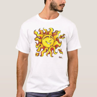 A happy drawing of a sun with a big smile! T-Shirt
