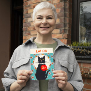 A+ Happy Mothers Day to Worlds Best Cat Mum Card