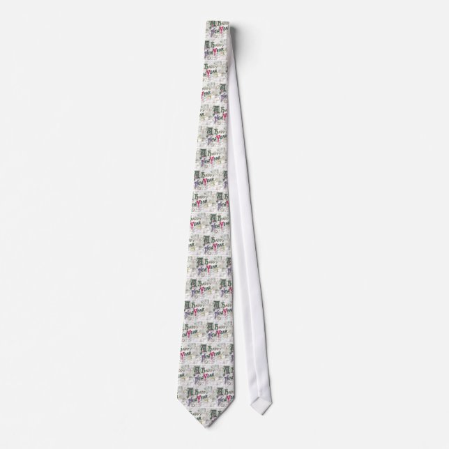 A Happy New Year Tie (Front)