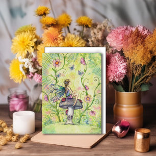 A Happy Place Flower Fairy Fantasy Art