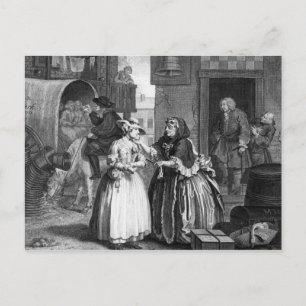 A Harlot's Progress Postcard