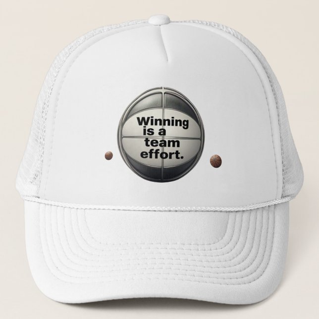 a hat in design basketball (Front)