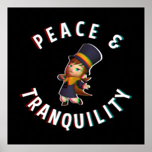 A Hat in Time Peace Tranquillity Poster