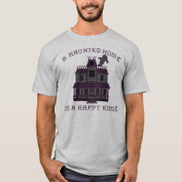 A Haunted Home is a Happy Home Cross Stich