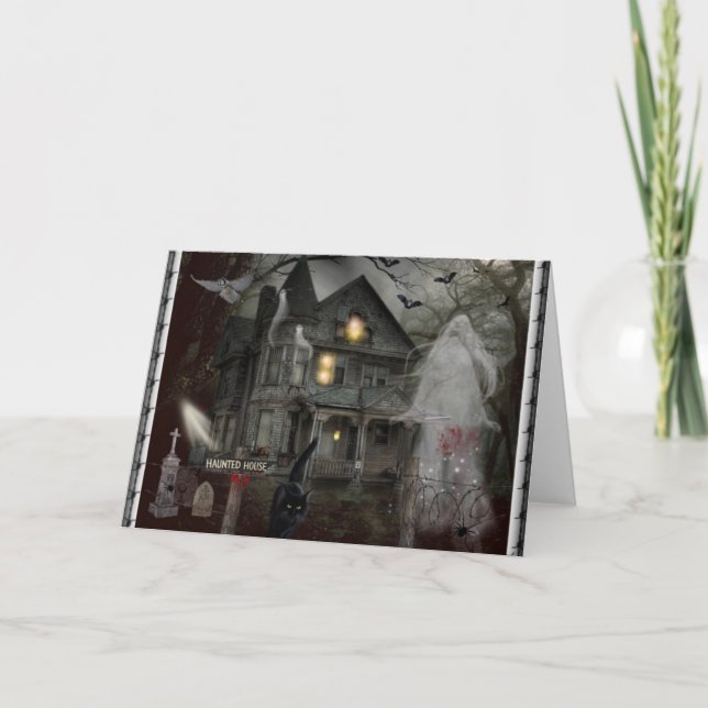 A Haunted Tale Card (Front)