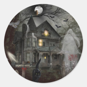 A Haunted Tale Classic Round Sticker