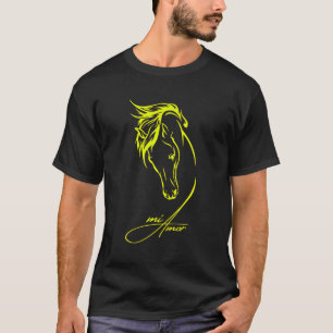 A Heart For Horses Rider Rider Horse With Love For T-Shirt
