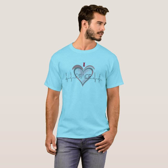 A heart for Peace T-Shirt (Front Full)