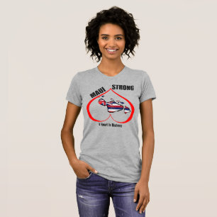 A HEART IN DISTRESS MAUI STRONG Red T-Shirt