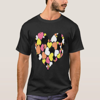 A Heart Of Hearts Akiosexual Proud To Love T-Shirt