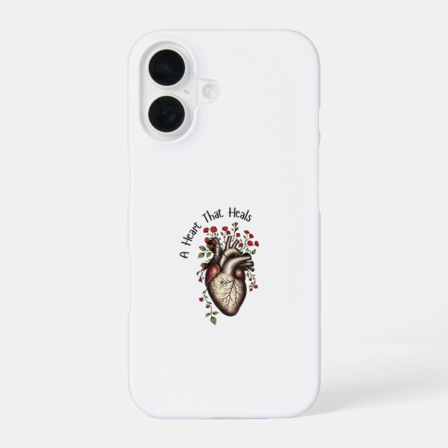 A Heart That Heals iPhone 16 Case (Back)