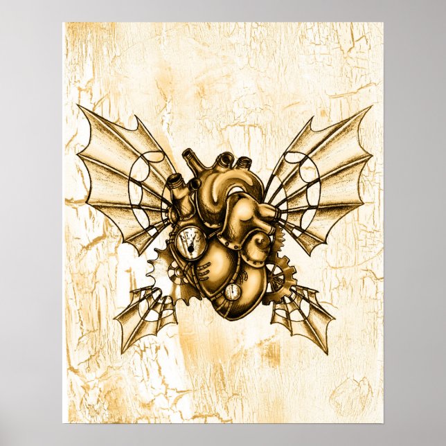 A Heart to Take Flight Poster - Sketch (Front)