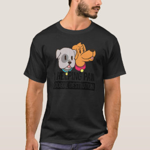A Helping Paw Cute Dogs Animals Pet Sitter Pet Sit T-Shirt