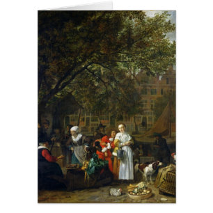 A Herb Market in Amsterdam