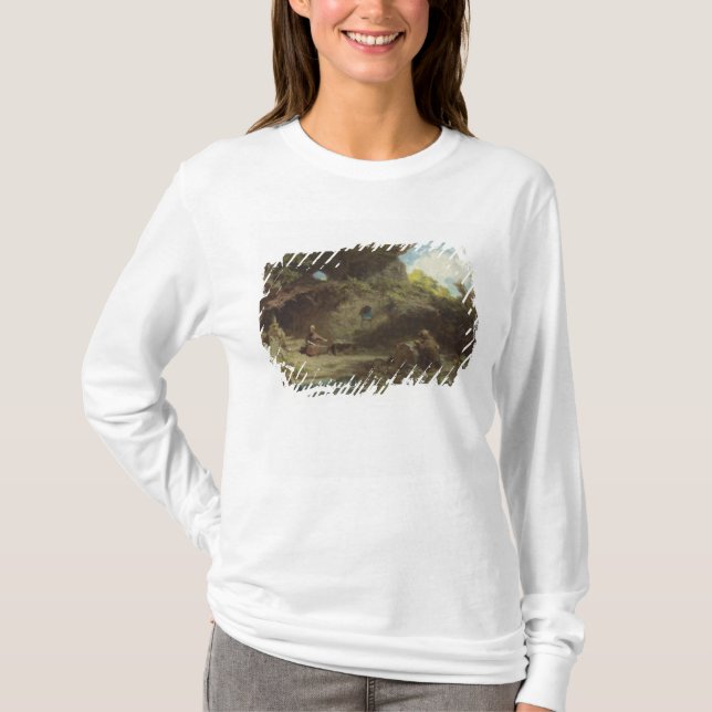 A Hermit in the Mountains T-Shirt (Front)