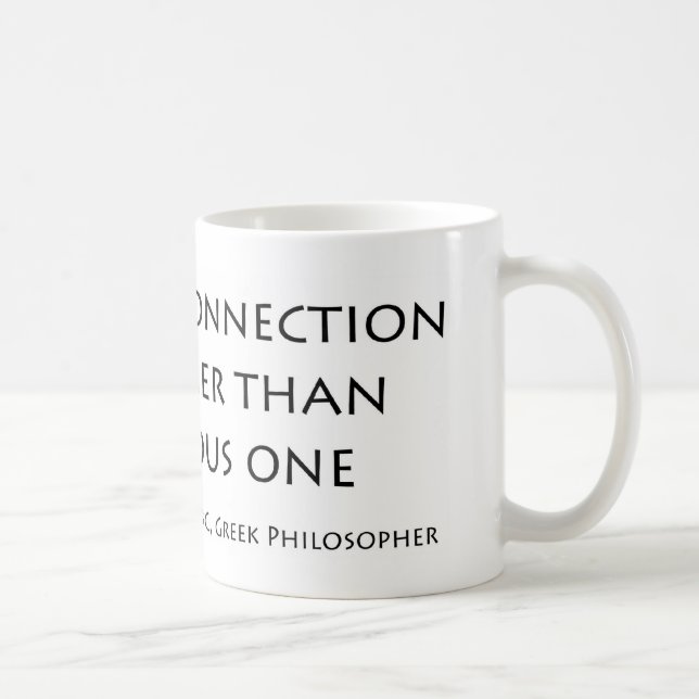 A hidden connection coffee mug (Right)