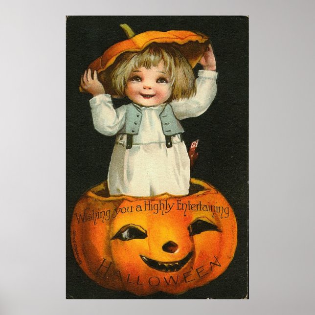 A Highly Entertaining Halloween Poster (Front)