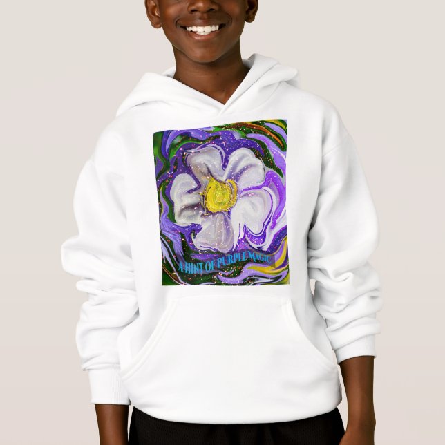 A hint of purple Magic - Flower power (Front)