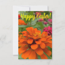 A Hint of Z "Happy Easter" bright card