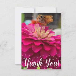 A Hint of Z "Thank You" card