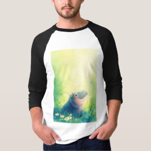 A Hippo Quiet Moment T-Shirt