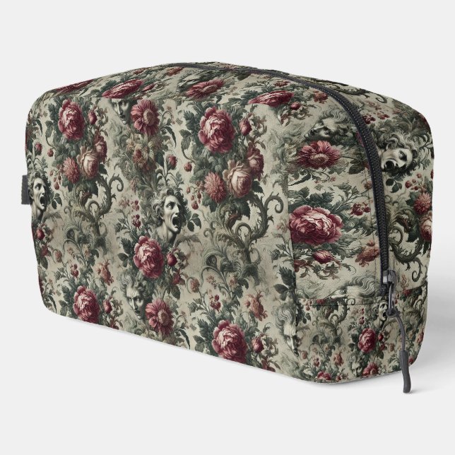 🌹 A Hollow Inheritance – Gothic Victorian Dopp Kit (Right Corner)