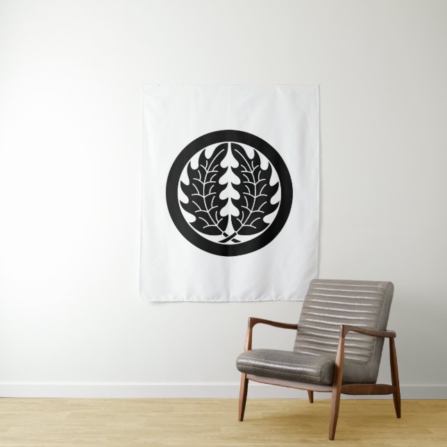 a holly around tapestry (In Situ)