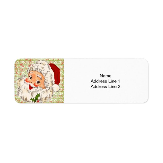 A Holly, Jolly Apple-Cheeked Santa Claus, Part 2 (Front)