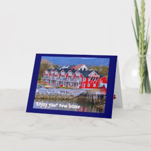 A home by the water card