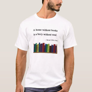 A Home Without Books Basic Tee