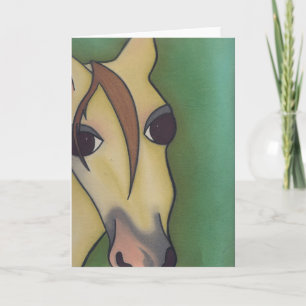 A Horse is a Horse Ofcourse by Robyn Feeley Card