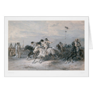 A Horse Race in a Sioux Indian Camp (0603A)