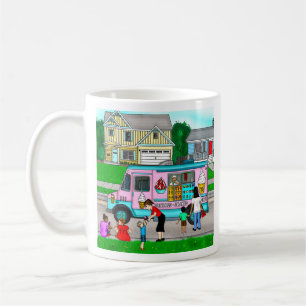 A Hot Summer Day   A Whimsical Illustration Coffee Mug