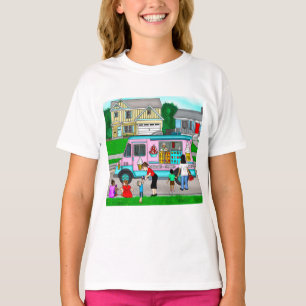 A Hot Summer Day A Whimsical Illustration T-Shirt