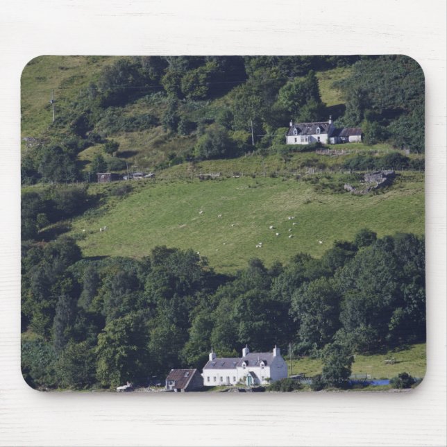 A House Along The Water Mouse Pad (Front)